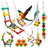 12 Pack Parrot Toys for Healthier Birds