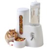 2-in-1 Automatic Pet Feeder and Water Bottle