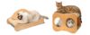 2-in-1 Sisal Cat Scratcher Bed Bundle