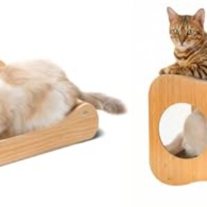 2-in-1 Sisal Cat Scratcher Bed Bundle