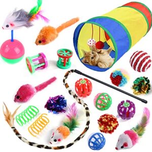 20-Piece Interactive Cat Toy Set