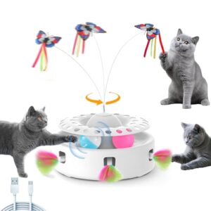 3-in-1 Interactive Automatic Cat Toy
