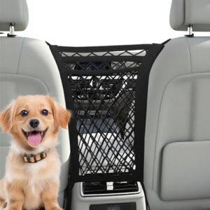 3-Layer Dog Car Barrier and Organizer