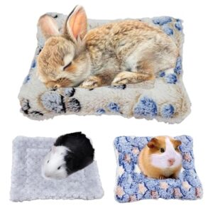 3-Pack Guinea Pig Plush Bed Mats