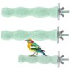 3-Piece Anti-Slip Parrot Perch Set