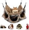 3-Tier Small Animals Hammock Swing Bed
