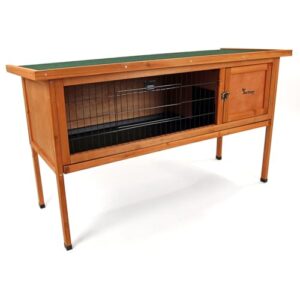 4ft Wooden Hutch for Rabbits and Guinea Pigs