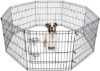 8 Panel Folding Playpen for Pets