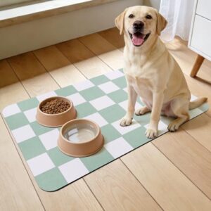 Absorbent Non-Slip Pet Feeding Mat