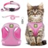 Adjustable Cat Harness and Leash Set