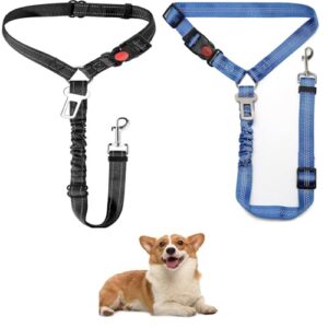 Adjustable Dog Car Seat Belt Harness 2-Pack