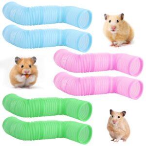 Adjustable Hamster Tubes - 6 Pack