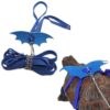 Adjustable Turtle Harness and Leash with Wings