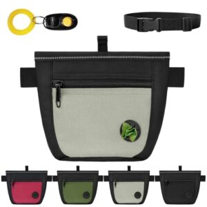 AMFUN Dog Training Treat Pouch and Clicker