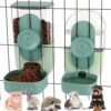 Automatic Pet Feeder and Water Dispenser Set