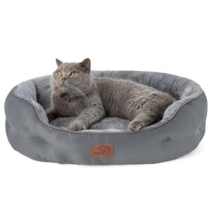 Bedsure Round Washable Pet Bed for Small Dogs