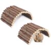 Bendable Wooden Bridge for Small Pets