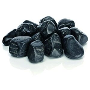 biOrb Black Marble Fish Tank Pebble Set