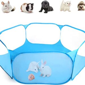 BNGGOGO Foldable Playpen for Small Pets