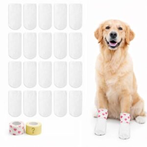 CAYLEKI Dog Paw Protectors - 20 Pack