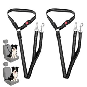 ChioSun 2-in-1 Adjustable Dog Seat Belt