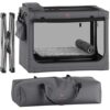 Collapsible XL Dog Crate with Travel Features