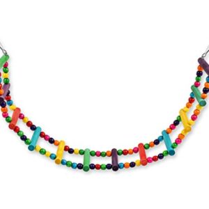 Colorful Bird Ladder Swing for Parrots