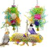 Colorful Chewing Toys for Parrots