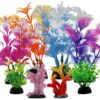 Colorful Resin Coral and Plant Aquarium Decor