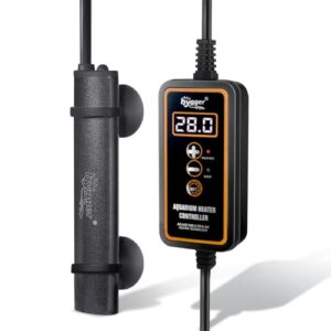 Compact 50W Aquatic Heater with Display