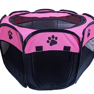 Compact Portable Pet Playpen for Small Pets
