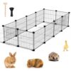 Customizable 12-Panel Small Animal Playpen