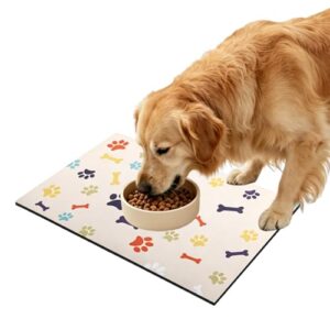 Diatomaceous Earth Non-Slip Pet Feeding Mat
