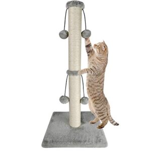 Dimaka 74cm Cat Scratching Post with Balls