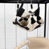Double Layer Soft Hammock for Small Pets