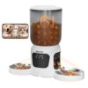 Dual-Lens Automatic Cat Feeder with Camera