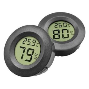 Dual Digital Thermometer and Hygrometer Set
