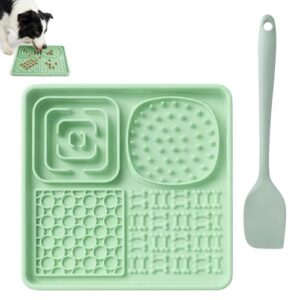 Dual Pet Lick Mat for Calm Feeding