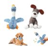 Durable Plush Squeaky Dog Chew Toys