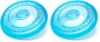 Durable Rubber Frisbee Dog Toy Pack of 2