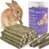 ERKOON 38 Pcs Timothy Grass Chew Sticks