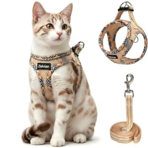 Escape-Proof Cat Harness and Lead Set