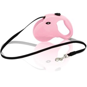 Esitrormi 5M Retractable Dog Lead - Pink