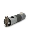 Expandable Cat Tunnel with Play Ball