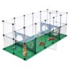 Expandable Pet Playpen for Small Animals