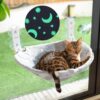 Foldable Cat Window Perch with Suction Cups