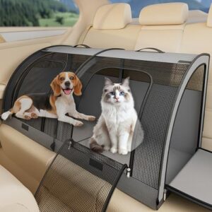 Foldable Pet Car Carrier for Travel