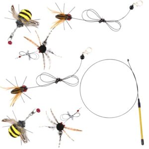 FunnAura 7-Piece Cat Wand Toy Set