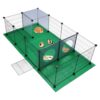 Guinea Pig Playpen with Game Holes