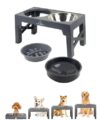 H&A Petcare 3-in-1 Elevated Dog Bowl